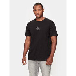 Calvin Klein Jeans Calvin Klein Jeans T-Shirt Monologo J30J325649 Μαύρο Regular Fit