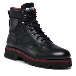 Blauer Snörskor Blauer F3RUSK01/LEA Black BLK