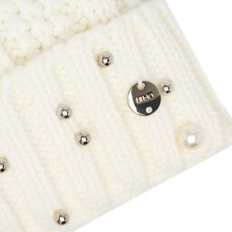 

Шапкa Liu Jo Cappello Con Applica 2F3065 M0300 Bianco Lana 00086, Білий