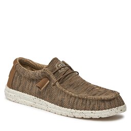 Hey Dude Półbuty Hey Dude Wally Sox 40019-255 Brown