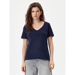 Gap Gap Majica 740140-06 Mornarsko modra Regular Fit