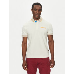 Napapijri Napapijri Polo E-Zeri NP0A4ID4 Εκρού Regular Fit