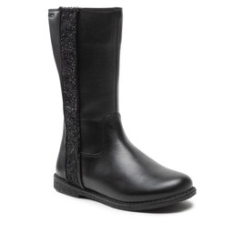 Geox Kozačky Geox J Shawntel G. D J164ED 00085 C9999 M Black