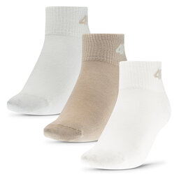 4F 3er-Set niedrige Kindersocken 4F 4FJWAW23USOCF228 91S