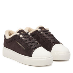 Armani Exchange Sneakers aus Stoff Armani Exchange XW003067 AF27450 U6032 Dunkelbraun