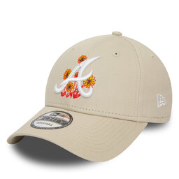 New Era Czapka z daszkiem New Era Flower Icon 940 Braves 60435112 Beżowy