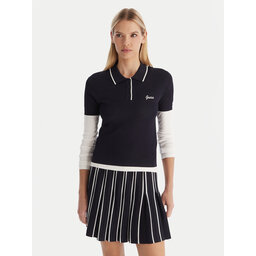 Guess Guess Поло V5GP00Z3D60 Cиній Slim Fit