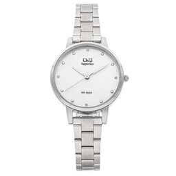 Q&Q Zegarek Q&Q S401-201 Silver