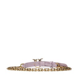 

Жіночий ремінь Pinko Love Day Chain H2 Belt PE 23 PLT01 100133 A0F1 Lilac Y13Q, Фіолетовий