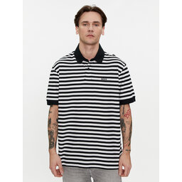 BOSS Boss Поло Palesstripe 50513604 Чорний Regular Fit