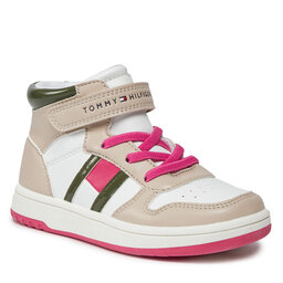 Tommy Hilfiger Sneakers Tommy Hilfiger T3A9-32961-1434Y609 S Beige/Off White/Army Green Y609