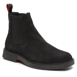 Hugo Kotníková obuv s elastickým prvkem Hugo 50497807 Black 001
