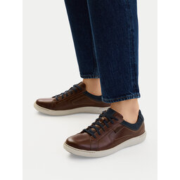 Clarks Снікерcи Clarks Mapstone Lace 26176886 Коричневий