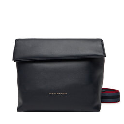 Tommy Hilfiger Borsetta Tommy Hilfiger Th Logotape Med Crossover AW0AW17692 Blu scuro