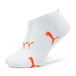 

Набір з 2 пар низьких жіночих шкарпеток Puma Women Cat Logo Sneaker 2P 938004 White / Blue / Red 04, Білий