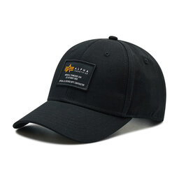 Alpha Industries Gorra con visera Alpha Industries Crew Camp 128934 Negro