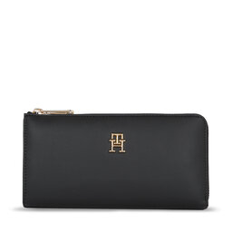 Tommy Hilfiger Cartera de mujer Tommy Hilfiger Th Soft Large Za AW0AW15885 Black BDS