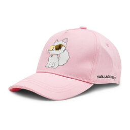 KARL LAGERFELD Шапка с козирка KARL LAGERFELD Z11052 Pink 465