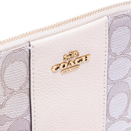 

Плоска сумка Coach Sg Jcq Sm Wrs 5476 B4SHG B4/Stone Ivory, Бежевий