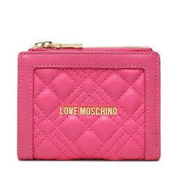LOVE MOSCHINO Maža Moteriška Piniginė LOVE MOSCHINO JC5606PP1GLA0615 Fuxia