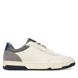 Tommy Hilfiger Sneakers Tommy Hilfiger Th Basket Core Lite Lth/Suede FM0FM05714 Weiß