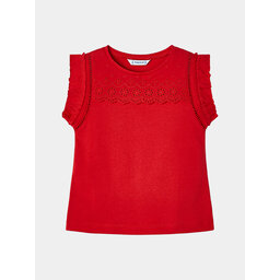 Mayoral Mayoral Top 3094 Rdeča Regular Fit