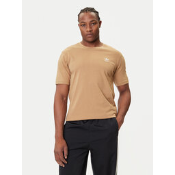 adidas adidas Футболка Trefoil Essentials JX2824 Бежевий Regular Fit