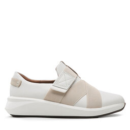 

Снікерcи Clarks Un Rio Strap 261657914 White Leather, Білий
