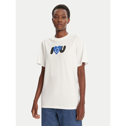 HUGO HUGO Camiseta Vintage 50545053 Écru Loose Fit