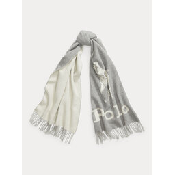 

Шаль Polo Ralph Lauren 455898832001 Fawn Grey Hthr, Сірий