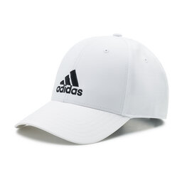 adidas Șapcă adidas Lightweight Embroidered Baseball GM6260 White/White/Black