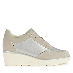 Geox Snīkeri Geox D Ilde D25RAA 0AJ22 C0898 Sudraba
