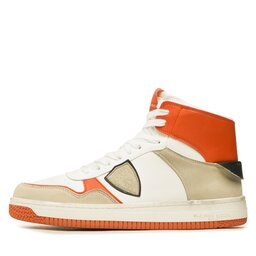 

Снікерcи Philippe Model Lyon High LYHU CX28 Blanc Orange, Білий
