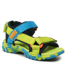 Geox Sandály Geox J Borealis Boy J150RA01511C3346 D Lime/Sky