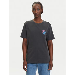 Tommy Jeans Tommy Jeans Majica Neon DW0DW21358 Siva Relaxed Fit