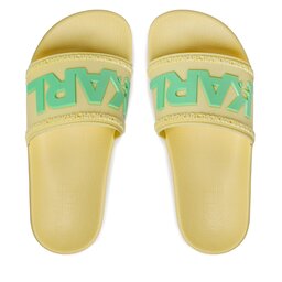 

Шльопанці KARL LAGERFELD KL80904 Yellow Rubber, Жовтий
