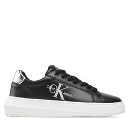 

Снікерcи Calvin Klein Jeans Chunky Cupsole Mono Lth Wn YW0YW01224 Black/Silver BEH, Чорний