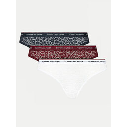 Tommy Hilfiger Tommy Hilfiger Набір з 3 пар класичних трусів UW0UW04897 Кольоровий