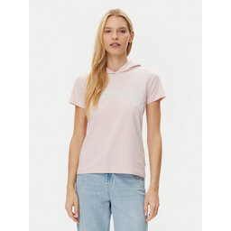 Guess Guess T-Shirt W5GP28 J1314 Μπεζ Regular Fit