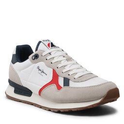 Pepe Jeans Sportcipő Pepe Jeans Brit Man Heritage PMS30924 White 800