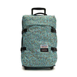 Eastpak Kis szövetborítású bőrönd Eastpak Tranverz S EK00061L Wally Pattern Blue 2E3