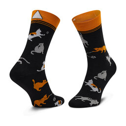 

Високі шкарпетки unisex Cup of Sox Pieszczochy Чорний