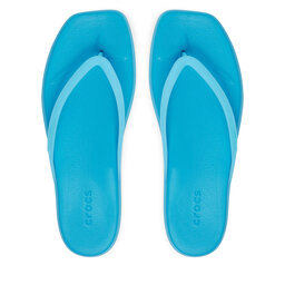 Crocs Japonki Crocs Miami Frosted Flip 211474 Niebieski