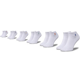 Polo Ralph Lauren Комплект 6 чифта къси чорапи унисекс Polo Ralph Lauren 449799739002 r.OS Бял