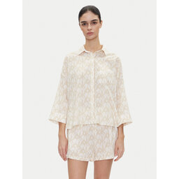 DKNY DKNY Pyjama YI80048 Beige Regular Fit