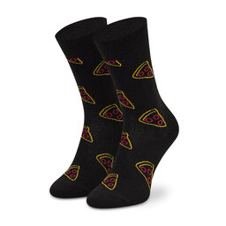 Happy Socks Ilgos Moteriškos Kojinės Happy Socks PIS13-9300 Juoda