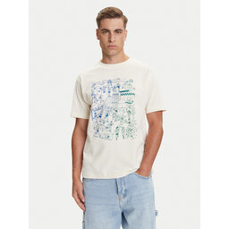 New Balance New Balance Camiseta MT53916 Écru Regular Fit