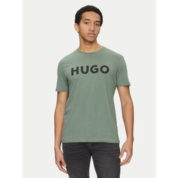 HUGO HUGO Camiseta Dulivio 50467556 Verde Regular Fit