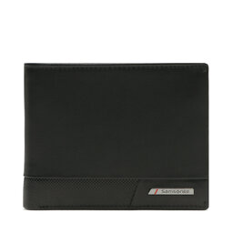 Samsonite Mały Portfel Męski Samsonite KK3-09015 Black
