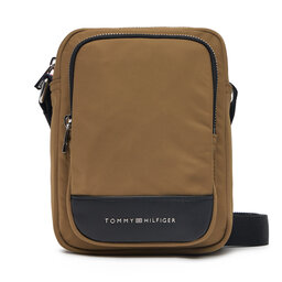 Tommy Hilfiger Válltáska Tommy Hilfiger Th Business Mini Reporter AM0AM13190 Barna